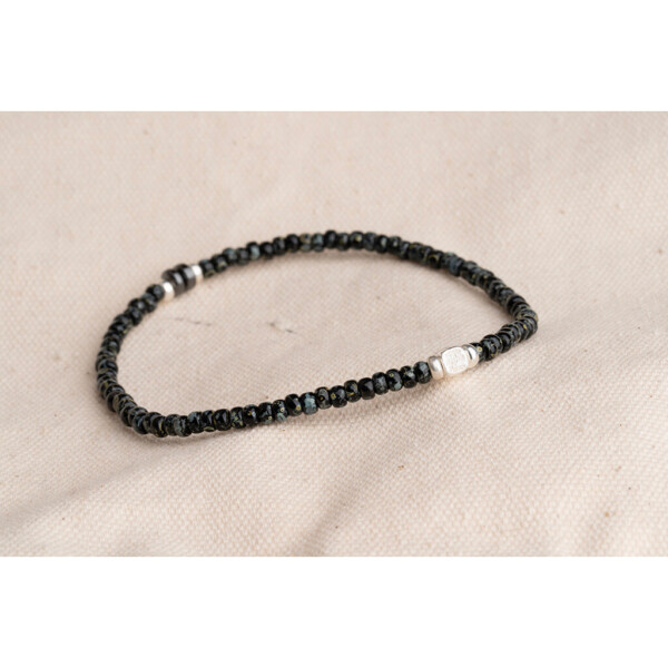 2mm Siyah Picasso Miyuki - Hematit Taşlı Bileklik