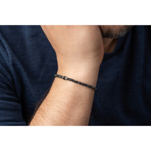 2mm Siyah Picasso Miyuki - Hematit Taşlı Bileklik