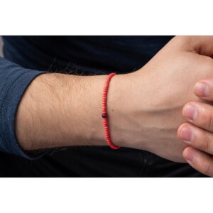 3mm Portakal Çiçeği Miyuki-4mm Kök Yakut Taşı Bileklik