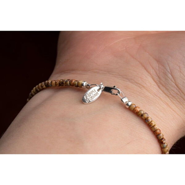 4mm Kehribar Taşı-Kehribar Sarı Miyuki Boncuk Bileklik