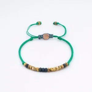 4mm Miyuki 925 Ayar Gümüş Afrika Örgü Paraşüt Bileklik