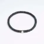 Yeşil Miyuki - 925 Gümüş - Tamtur Bileklik - Petrol