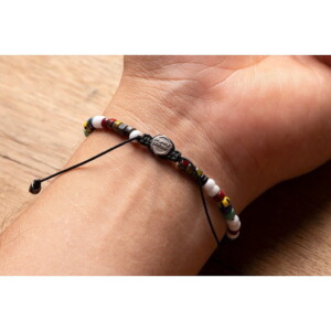 4mm Renkli Miyuki Boncuk Çek Boncuk Gümüş Bileklik