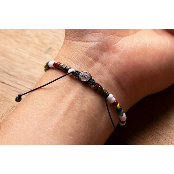 4mm Renkli Miyuki Boncuk Çek Boncuk Gümüş Bileklik