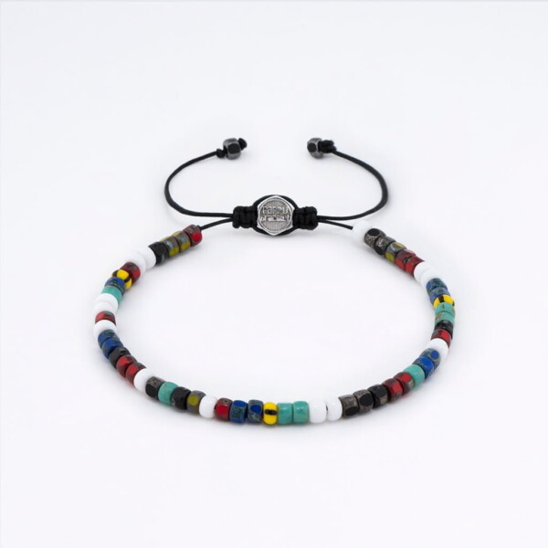 4mm Renkli Miyuki Boncuk Çek Boncuk Gümüş Bileklik 4mm Renkli Miyuki Boncuk Çek Boncuk Gümüş Bileklik