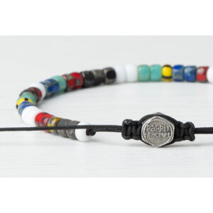 4mm Renkli Miyuki Boncuk Çek Boncuk Gümüş Bileklik