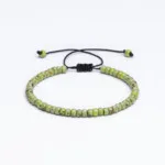 4mm Yeşil Miyuki Boncuklu Asansörlü Bileklik PB4528