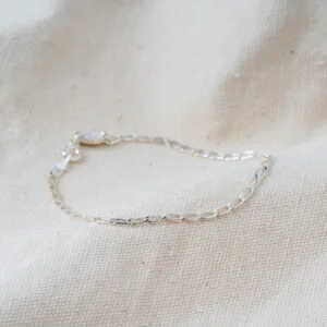 925 Ayar Gümüş Ataç Zincir Bileklik