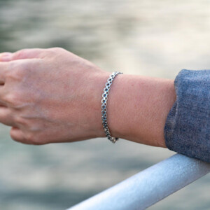 925 Ayar Gümüş – Erkek Zincir Bileklik