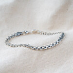 925 Ayar Gümüş – Erkek Zincir Bileklik