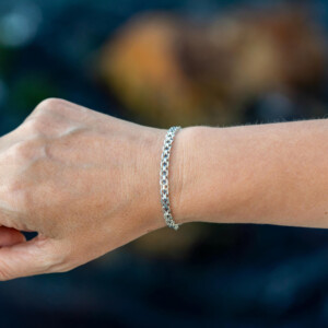 925 Ayar Gümüş – Erkek Zincir Bileklik