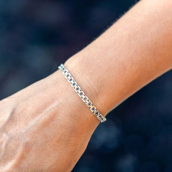 925 Ayar Gümüş – Erkek Zincir Bileklik