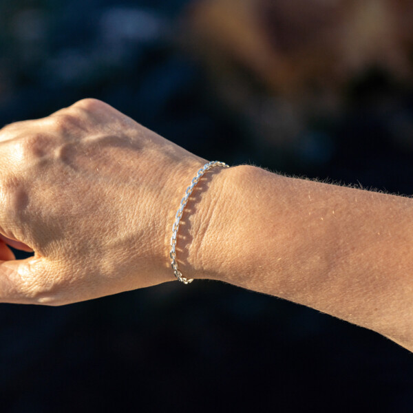 925 Ayar Gümüş Force Zincir Bileklik