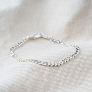 925 Ayar Gümüş Gurmet Zincir Bileklik