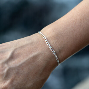 925 Ayar Gümüş Gurmet Zincir Bileklik