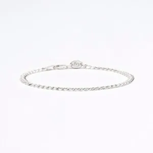 925 Ayar Gümüş Gurmet Zincir Bileklik