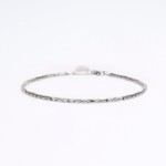 925 Ayar Gümüş Oval Kral Zinciri Bileklik