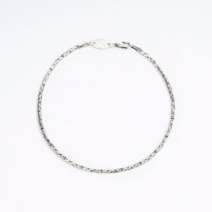 925 Ayar Gümüş Oval Kral Zinciri Bileklik