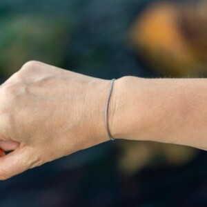 925 Ayar Gümüş – Tilki Kuyruğu Zincir Bileklik