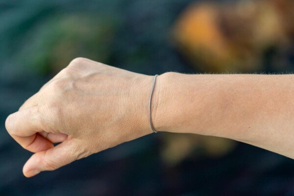 925 Ayar Gümüş – Tilki Kuyruğu Zincir Bileklik