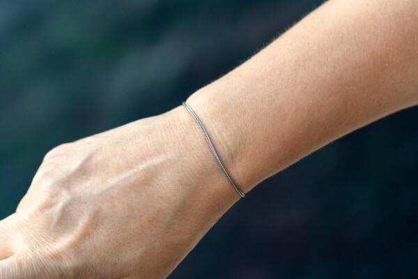 925 Ayar Gümüş – Tilki Kuyruğu Zincir Bileklik