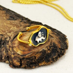 Altın Kaplama Gümüş Kadın Yüzük - Fil