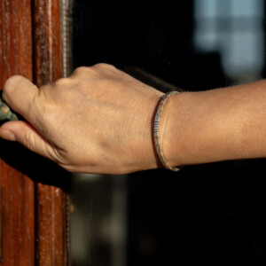 Balık Desenli 925 Ayar Gümüş Bilezik PB27485