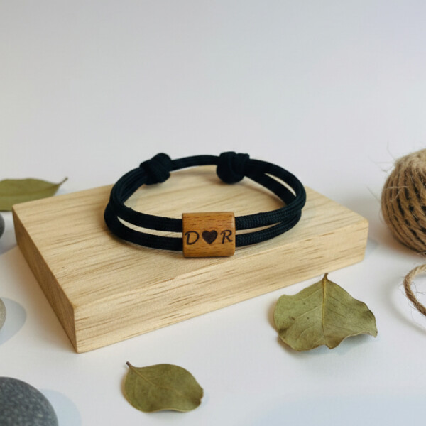 Kişiye Özel Sevgililer Günü Çift Bilekliği