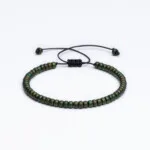 Miyuki 4mm Petrol Yeşili Paraşüt İpli Unisex Bileklik