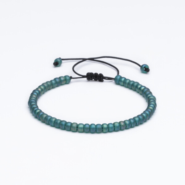 Miyuki 4mm Yeşil Paraşüt İpli Unisex Bileklik Miyuki 4mm Yeşil Paraşüt İpli Unisex Bileklik