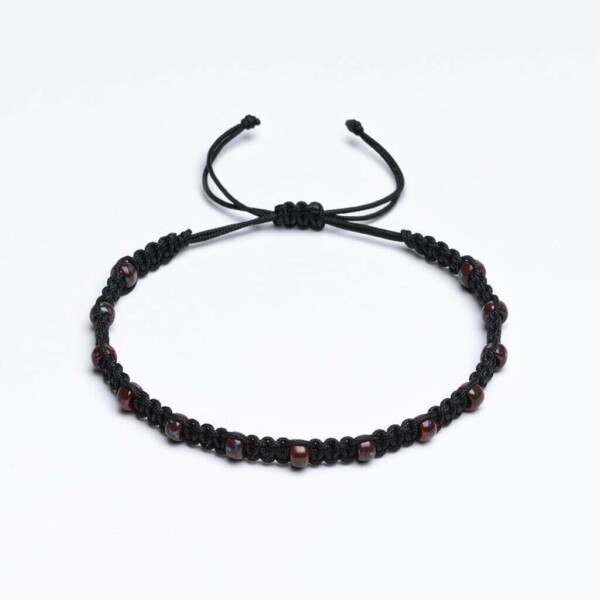 Miyuki Makrame Örgü Siyah Paraşüt İpli Unisex Bileklik Miyuki Makrame Örgü Siyah Paraşüt İpli Unisex Bileklik