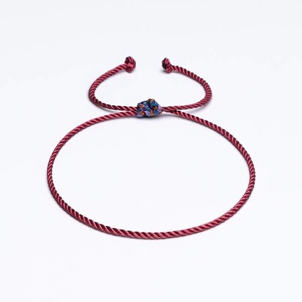 Paraşüt İpli Bordo Unisex Bileklik Paraşüt İpli Bordo Unisex Bileklik