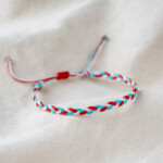 Renkli Paraşüt İpli Örgü Bileklik PB7255