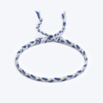 Sharadamba Koton İpli Renkli Saç Örgü Bileklik