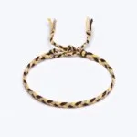 Sharadamba Koton İpli Renkli Saç Örgü Bileklik PB4765