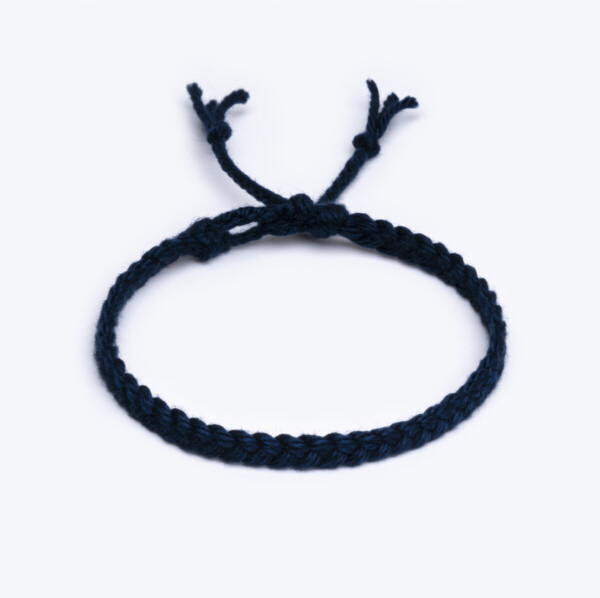 Sharadamba Lacivert Koton İpli Unisex Bileklik PB4623 Sharadamba Lacivert Koton İpli Unisex Bileklik