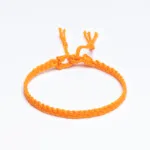 Sharadamba Turuncu Koton İpli Unisex Bileklik