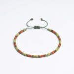 Yuvarlak Miyuki Boncuklu Bileklik – Günbatımı